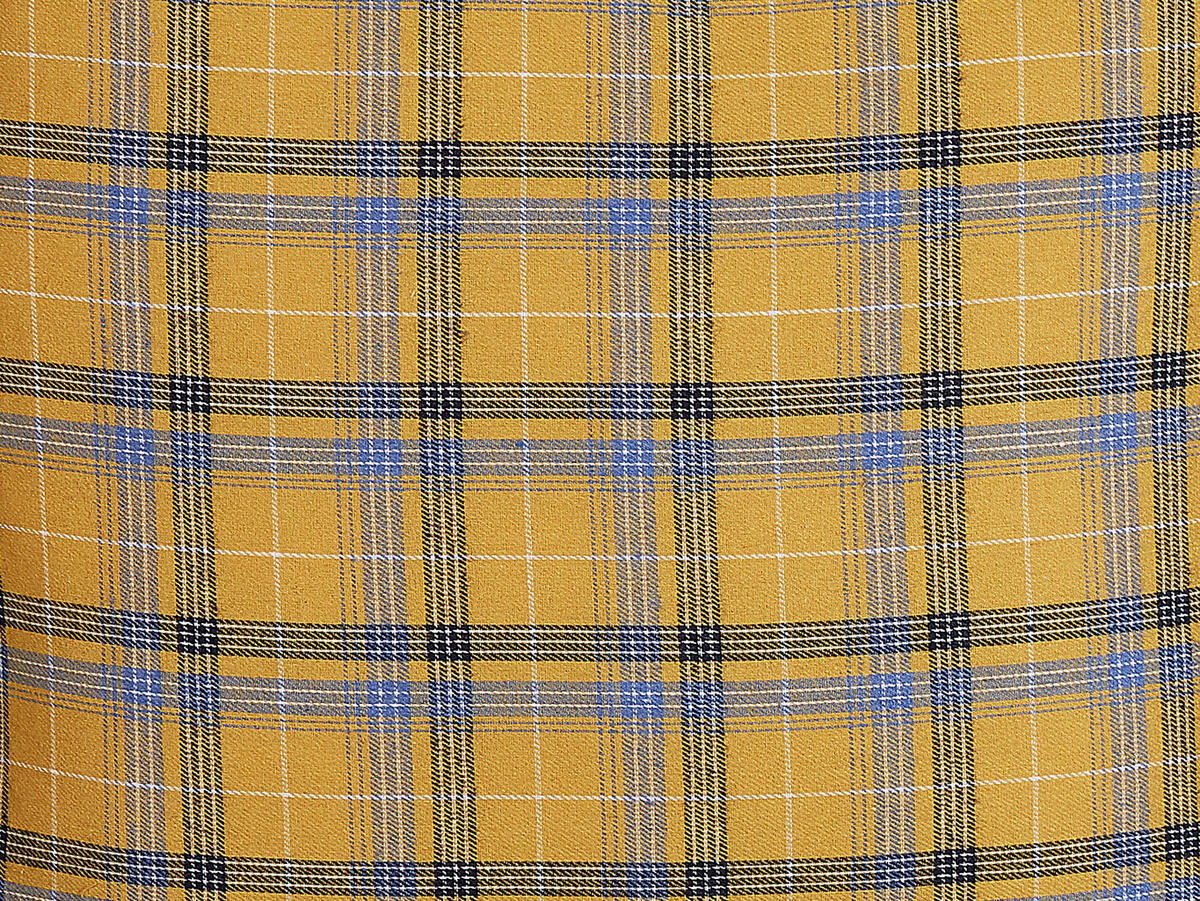 DEKOKISSEN 2er-Set Gelb 45/45 cm Dicentra - Gelb, Textil (45/45cm) - Beliani