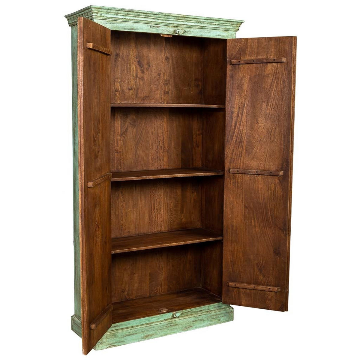 SCHRANK aus Holz 105x42x199 cm - Multicolor, Holz (105/199/42cm) - Wanderlust