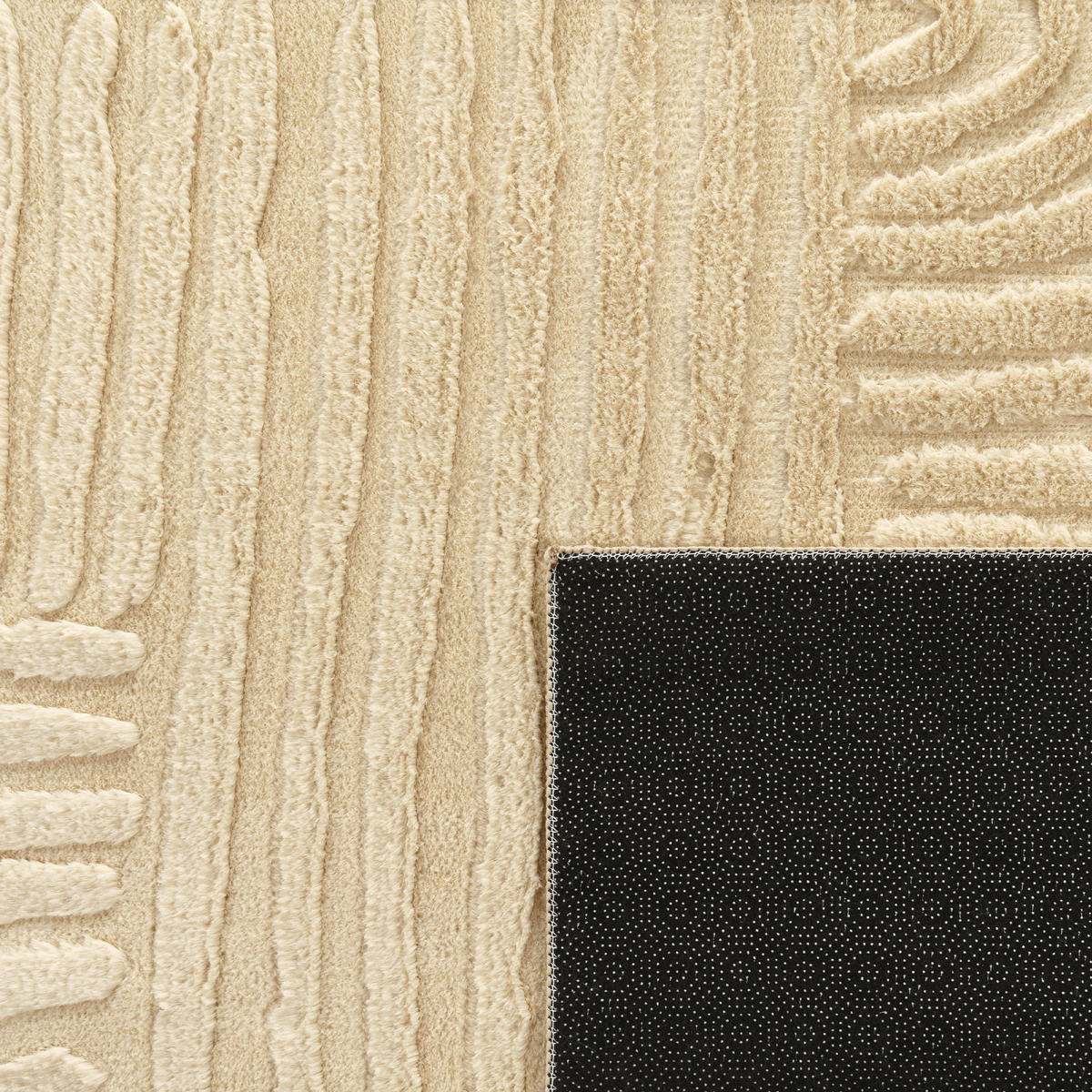 KURZFLORTEPPICH 80/150 cm Lelystad 527 - Beige, Textil (80/150cm) - Paco Home