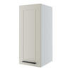 KÜCHENHÄNGESCHRANK Kvantum W2/30 Vanille Matt / Weiß Matt 30 / 32,5 / 72cm - Creme/Weiß, Holz/Holzwerkstoff (30/72/32.5cm) - Feldmann-Wohnen