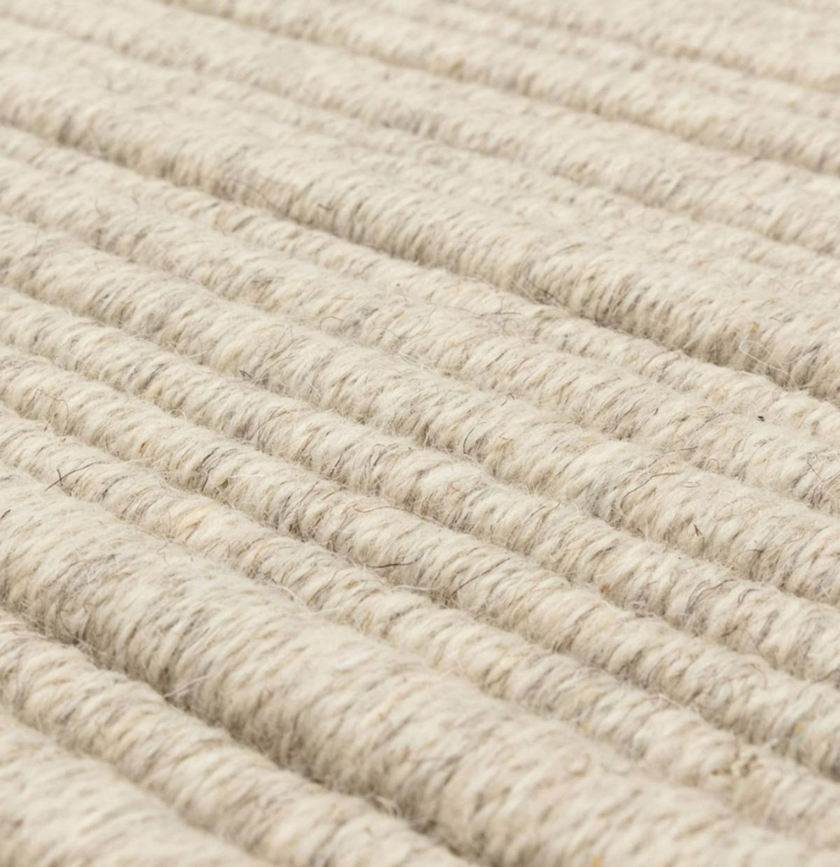 TEPPICH Wohn-/Schlafzimmer Flachgewebe TORRENTO Weiß 160x230 cm - Weiß, Naturmaterialien (160/230cm) - Novatrend