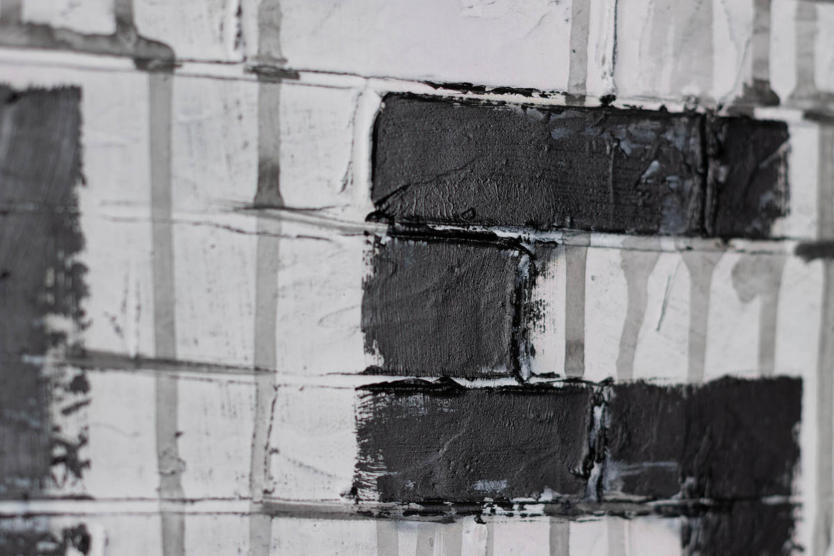 ACRYLBILD HANDGEMALT 120/60 cm - Pink, Holz/Textil (120/60cm) - KUNSTLOFT