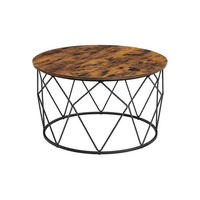 COUCHTISCH BEISTELLTISCH - Braun, Holzwerkstoff (80/80/45cm) - Hansiro