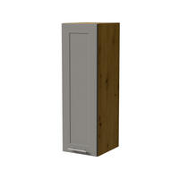 HÄNGESCHRANK Oslo W4/30 Eiche Artisan / Dust Grey Matt 30 / 32,5 / 96cm - Eiche Artisan/Grau, Holz/Holzwerkstoff (30/96/32.5cm) - Feldmann-Wohnen