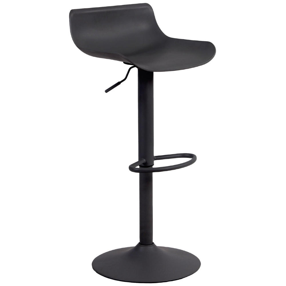 Deluke Barhocker Schwarz 43x68.5x44 cm