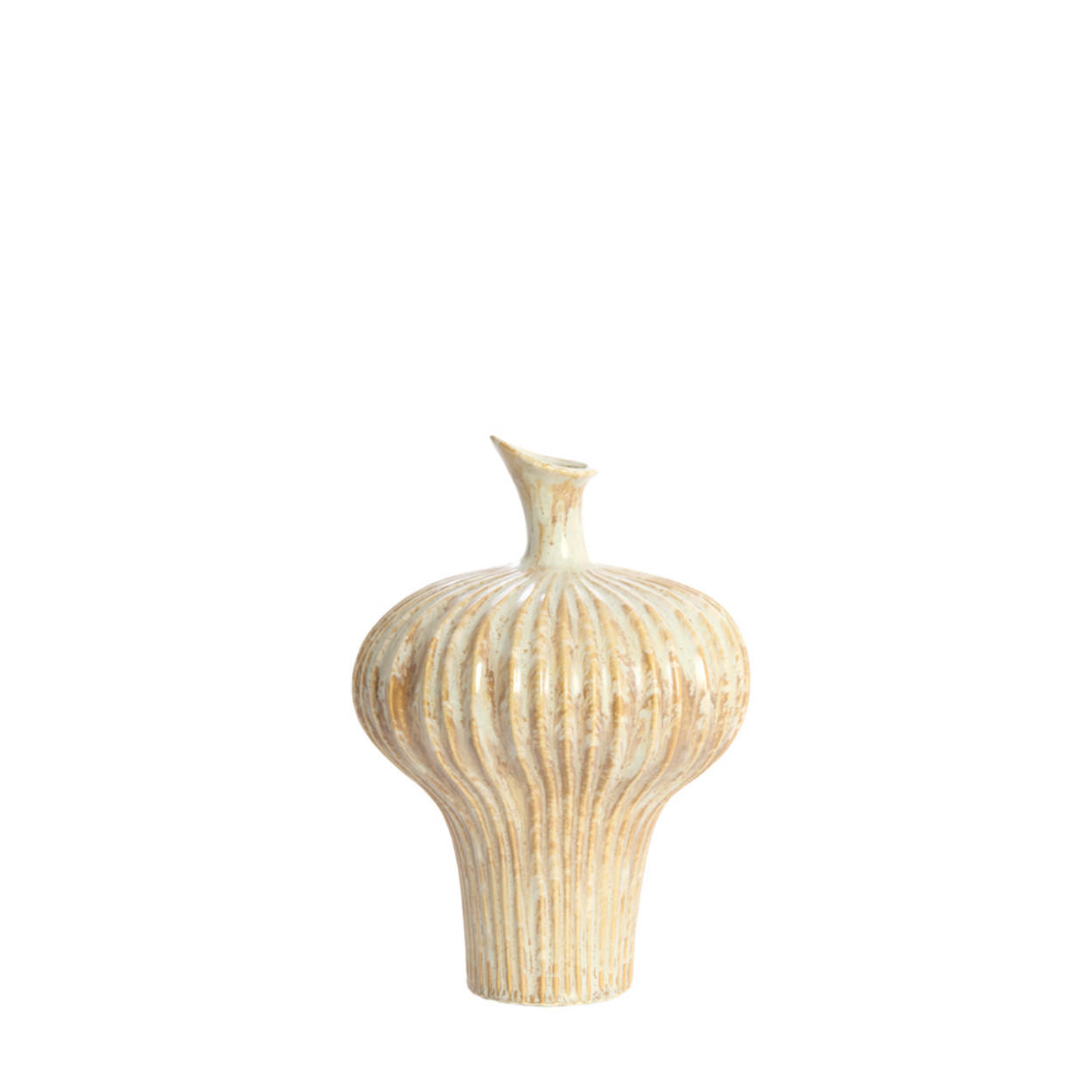 Light & Living Vase Weiß 32.5 cm