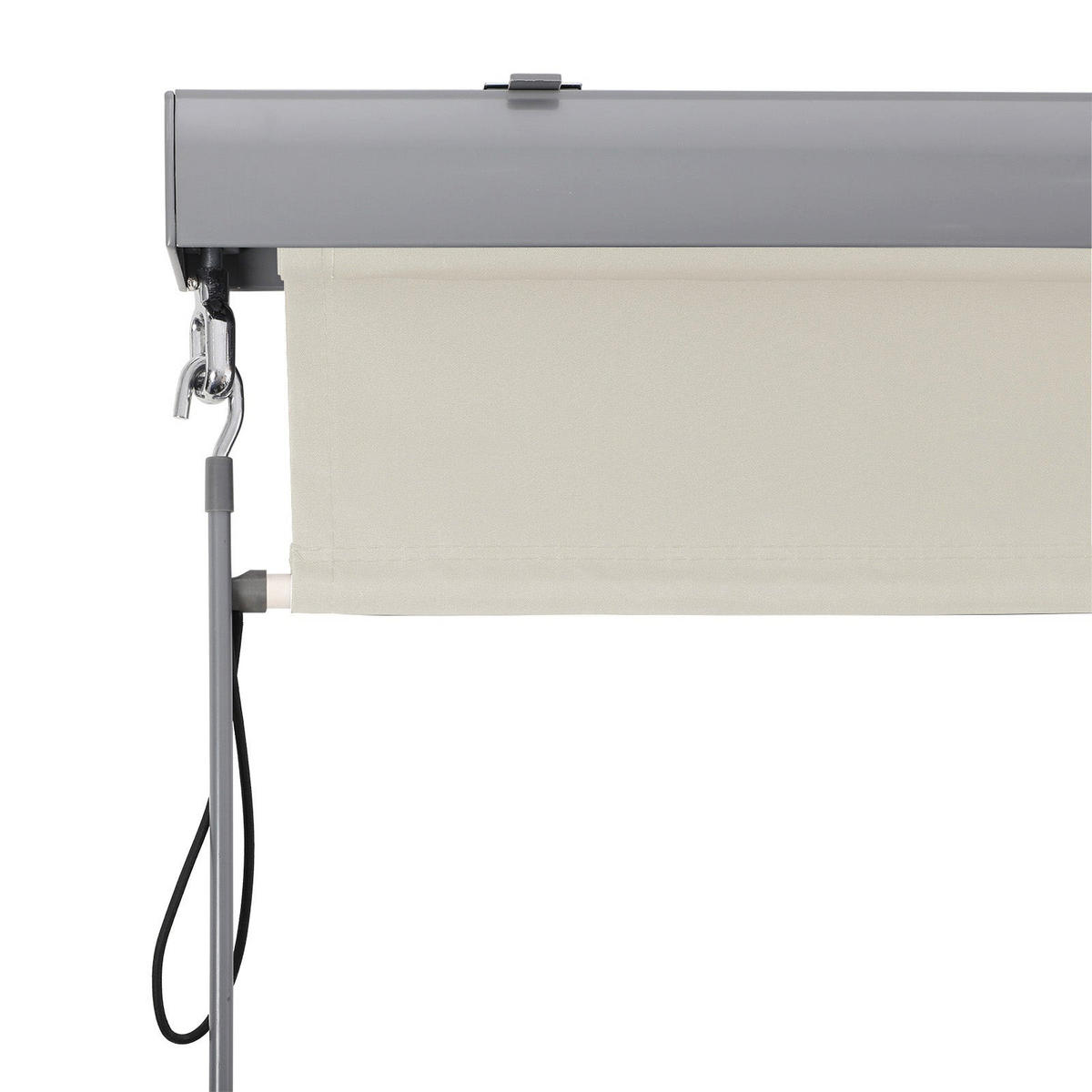 SENKRECHTMARKISE - Beige, Textil (160/8/250cm) - Hansiro