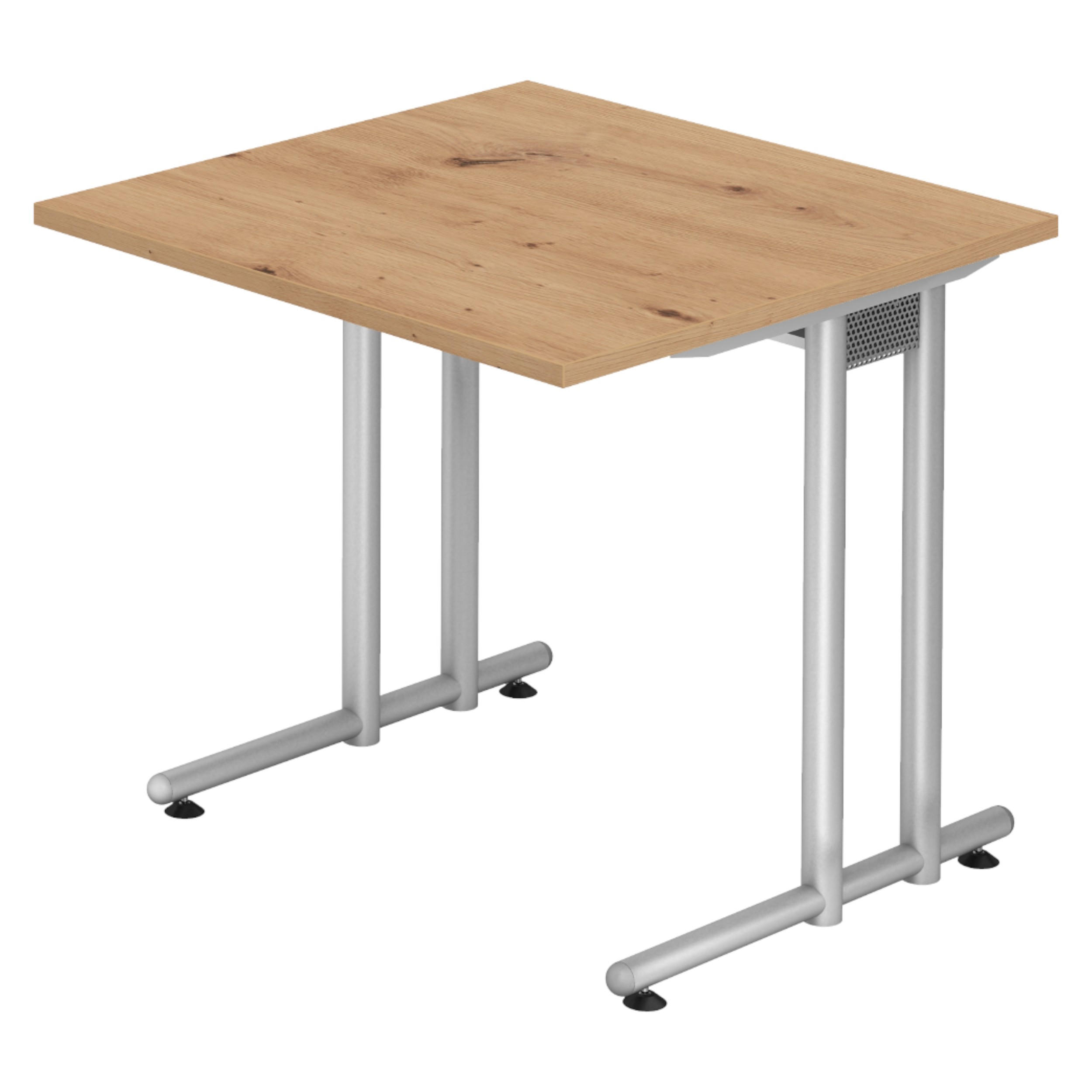 bümö Schreibtisch Wildeiche 80x74x80 cm
