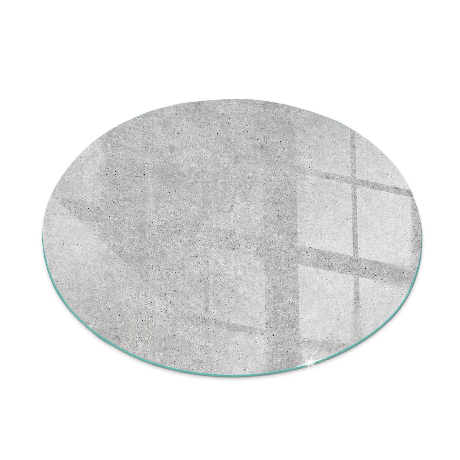 ArtPrintCave Glasplatte Grau 60x60x0.4 cm
