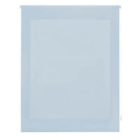 ROLLO Polyester Transluzent Hellblau 180x175 - Hellblau, Textil (180/175/1cm) - Purline