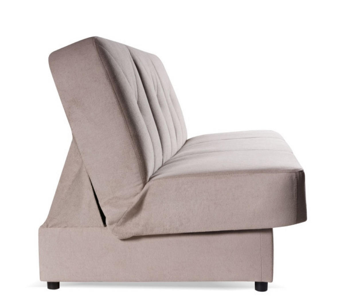SOFA Silber-Beige ARDO Ohne Armlehnen - Beige, Textil (199/91/91cm) - Sepro Meble
