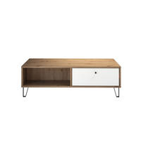 COUCHTISCH Eiche Dekor - Eiche Wotan, Holzwerkstoff (60/120/37cm) - ebuy24