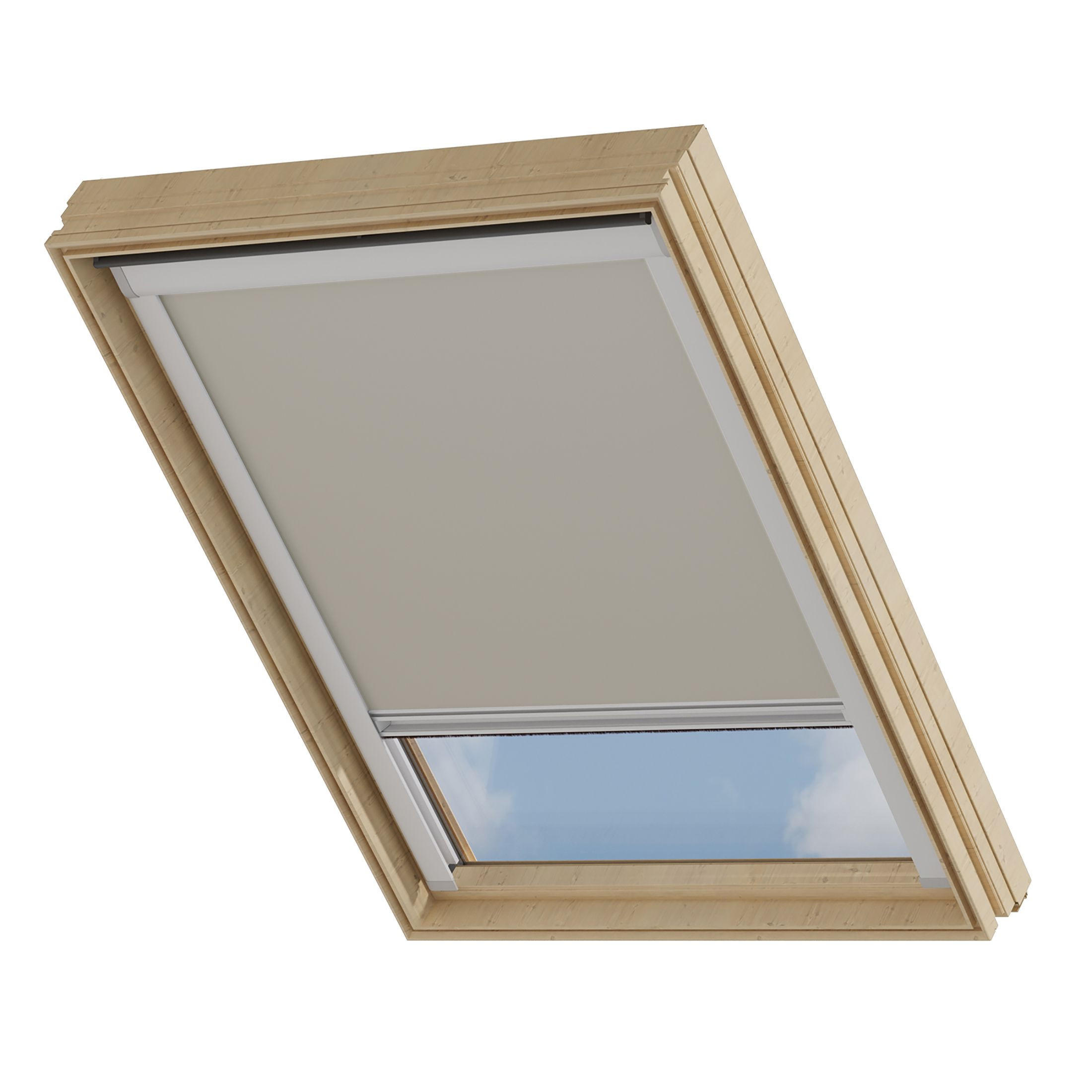 Cocoon Home Concepts Dachfensterrollo Taupe 117x142x142 cm