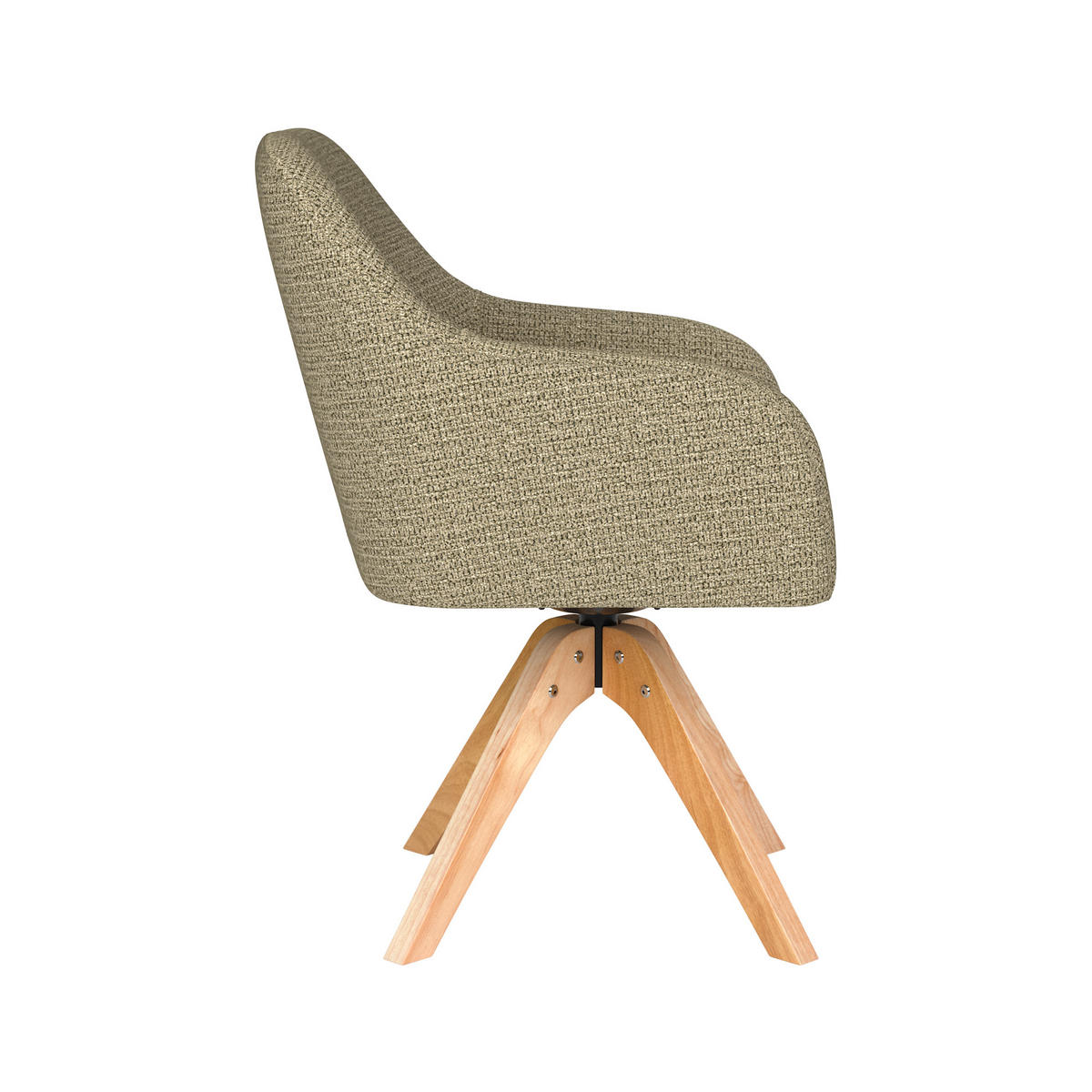 ESSZIMMERSTUHL Otis - Grün - 62/59/84 cm - Grün, Textil (59/84/62cm)