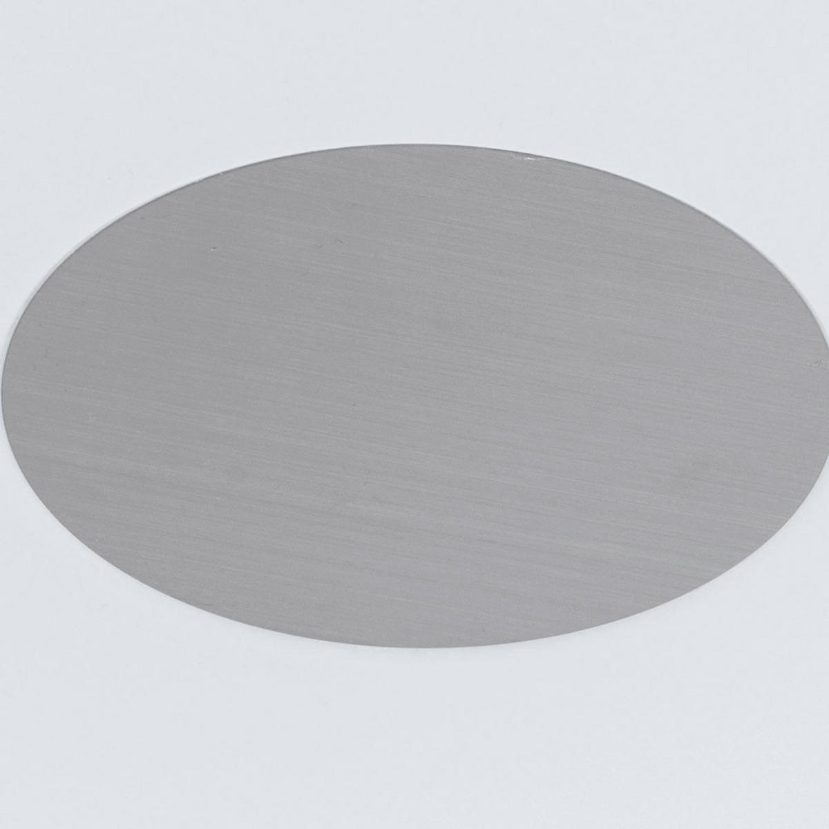 LED DECKENLEUCHTE Weiß matt - Weiß, Metall (37.5/37.5/5cm)