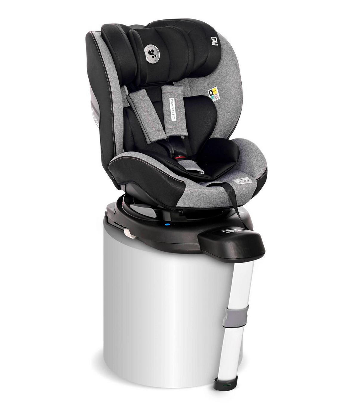 KINDERSITZ Proxima i-Size grau Gruppe 0/1/2 (0 - 25 kg) Isofix verstellbar - Grau, Kunststoff (44/67/63cm) - Lorelli
