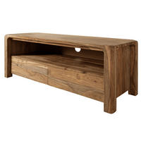 TV-BOARD Sheesham 125x45x50 braun geölt BUENO #1002 - Braun, Holz (125/50/45cm) - Massivmoebel24