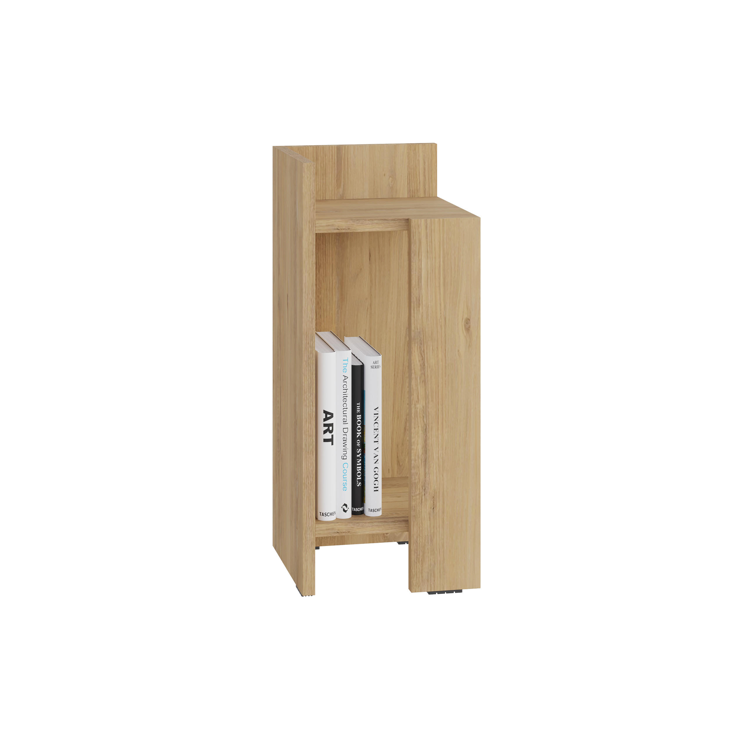 Decortie Nachttisch Eiche 25x60x27 cm