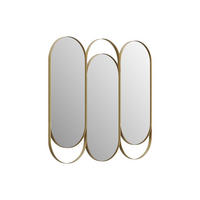 ART-DÉCO-FLÜGELSPIEGEL - Metall - 76 x 69,5 cm - Goldfarben - JICHIMI - Goldfarben, Metall (76/69.5/2.5cm) - Vente-Unique