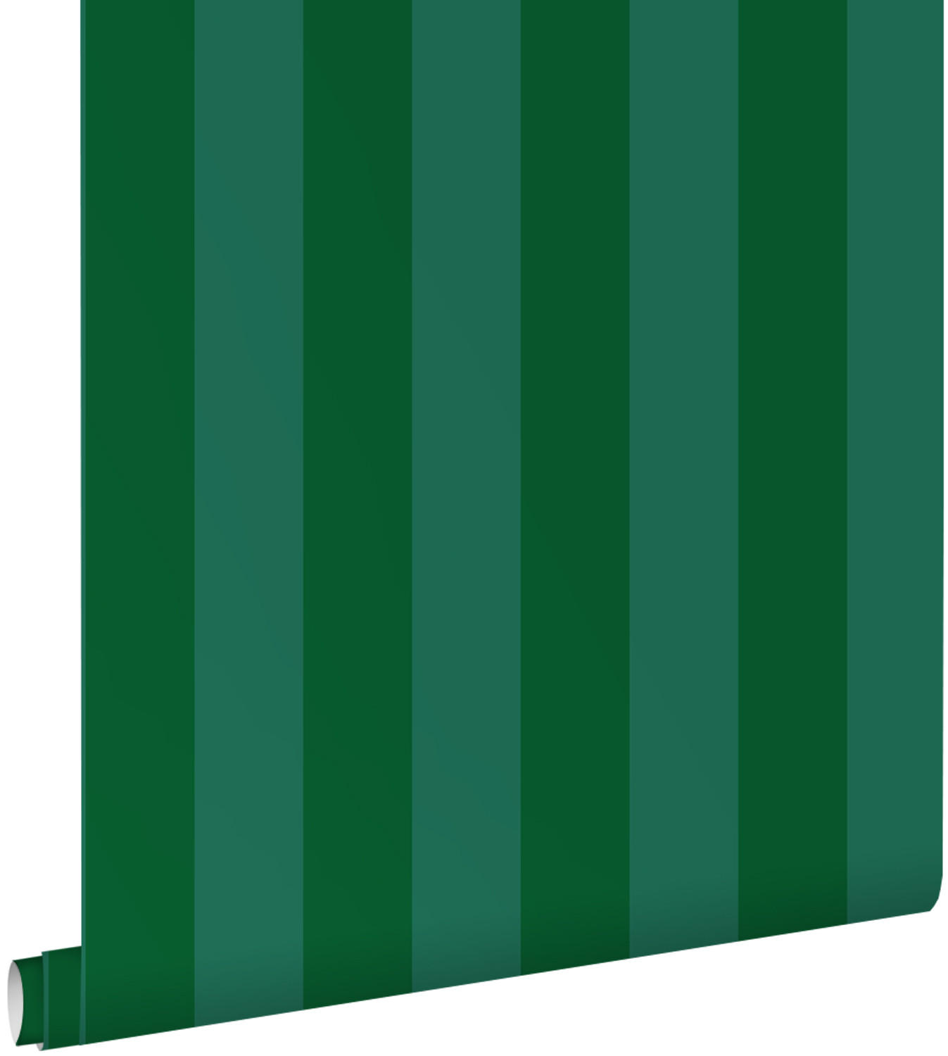 TAPETE Streifen 53 cm x 10.05 m - Grün, Papier (53/1000cm) - ESTAhome