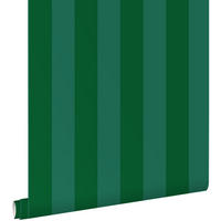 TAPETE Streifen 53 cm x 10.05 m - Grün, Papier (53/1000cm) - ESTAhome