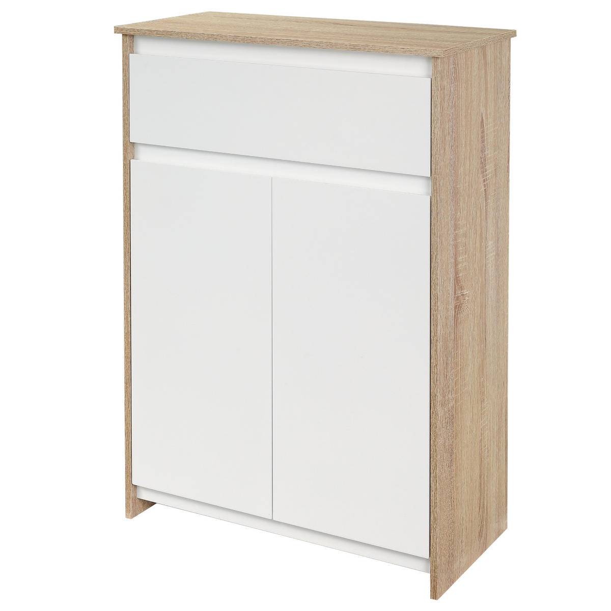 MIDISCHRANK DE-12540 60/30/90 cm Weiß - Weiß, Holzwerkstoff (30/90/60cm) - ComfortXL
