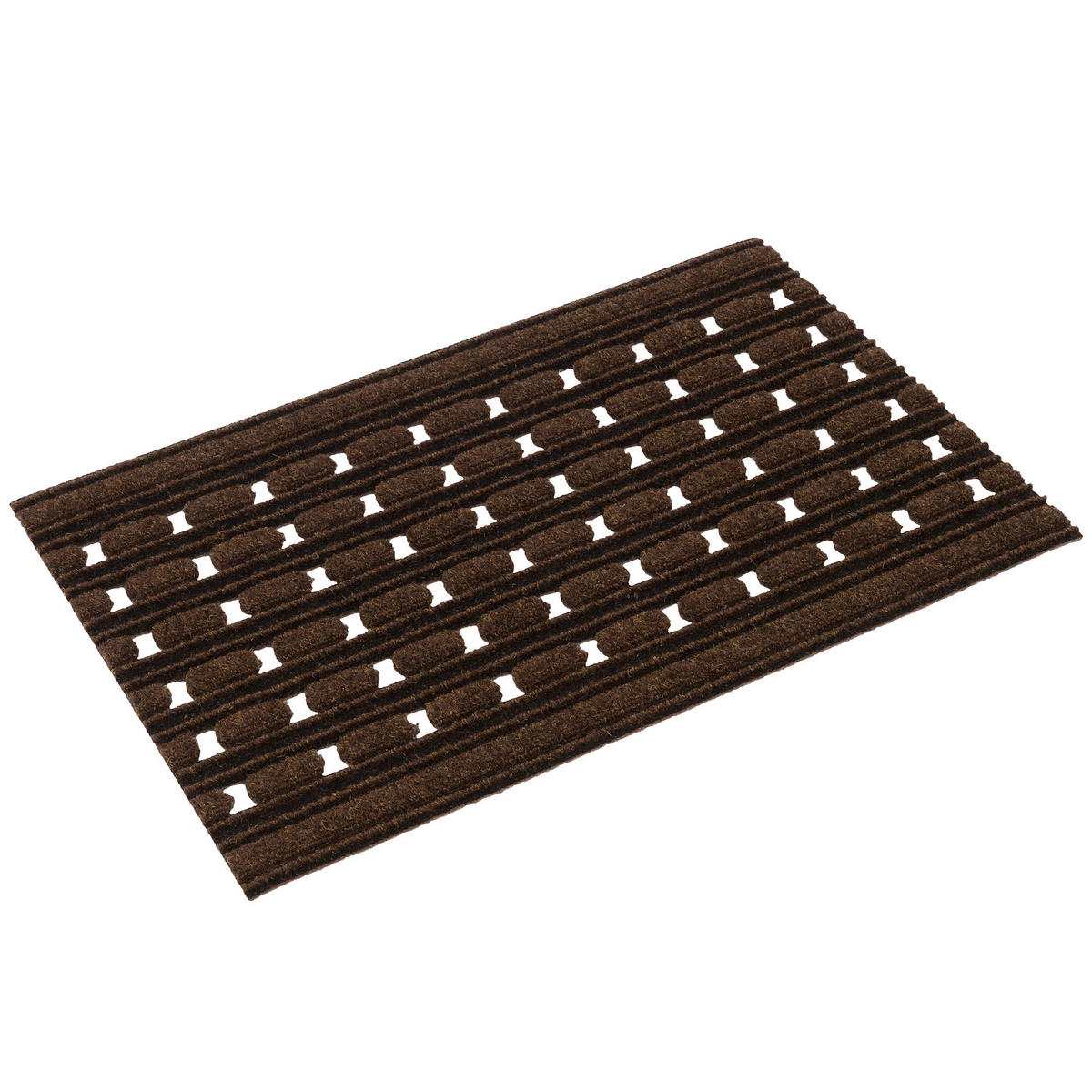 FUSSMATTE SAUBERLAUF CASA BASIC - Braun, Textil (40/60cm) - Pergamon