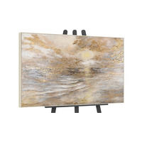 GEMÄLDE Meeresleuchten Schattenfugenrahmen Beige 120x80 cm - Beige, Holz (120/80cm) - YS-art gallery