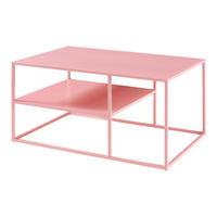COUCHTISCH Solund 45/90/60 cm - Pink, Metall (60/90/45cm) - [en.casa]