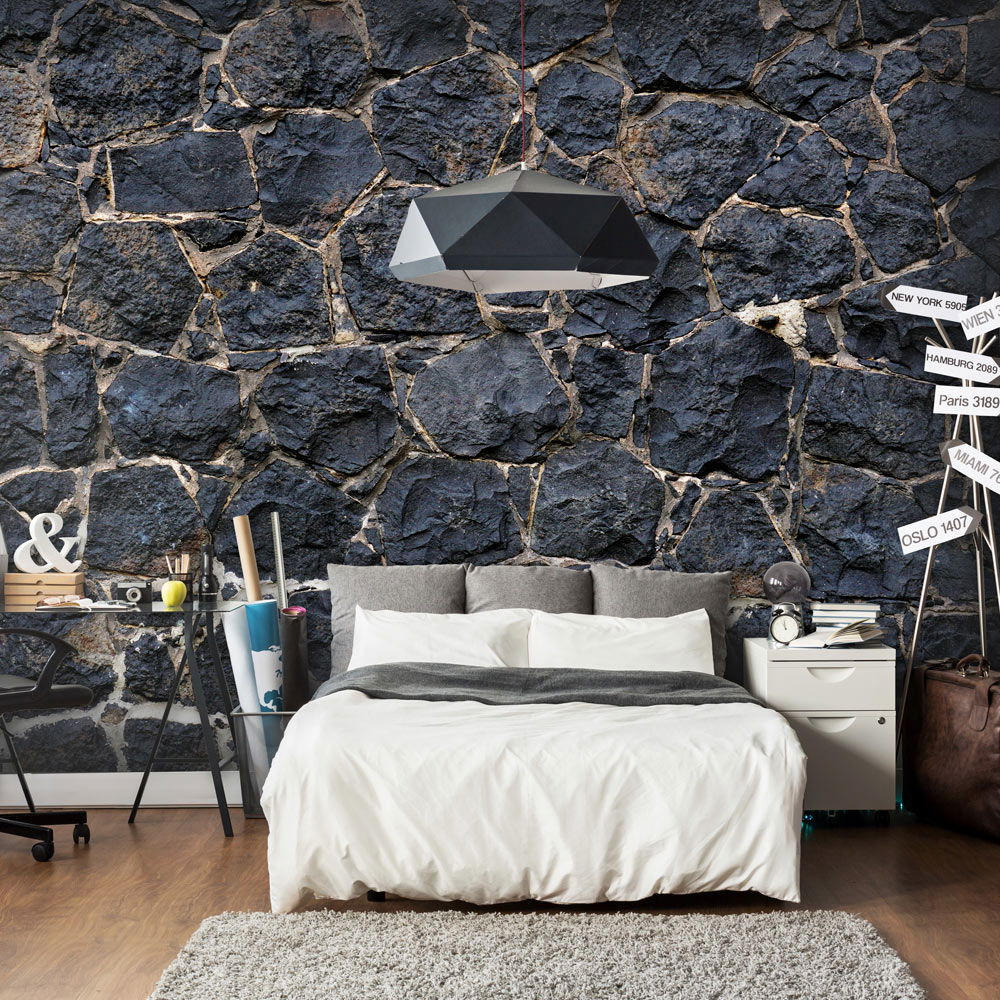 SELBSTKLEBENDE FOTOTAPETE 294/210 cm - Beige/Schwarz, Kunststoff/Textil (294/1cm) - KUNSTLOFT
