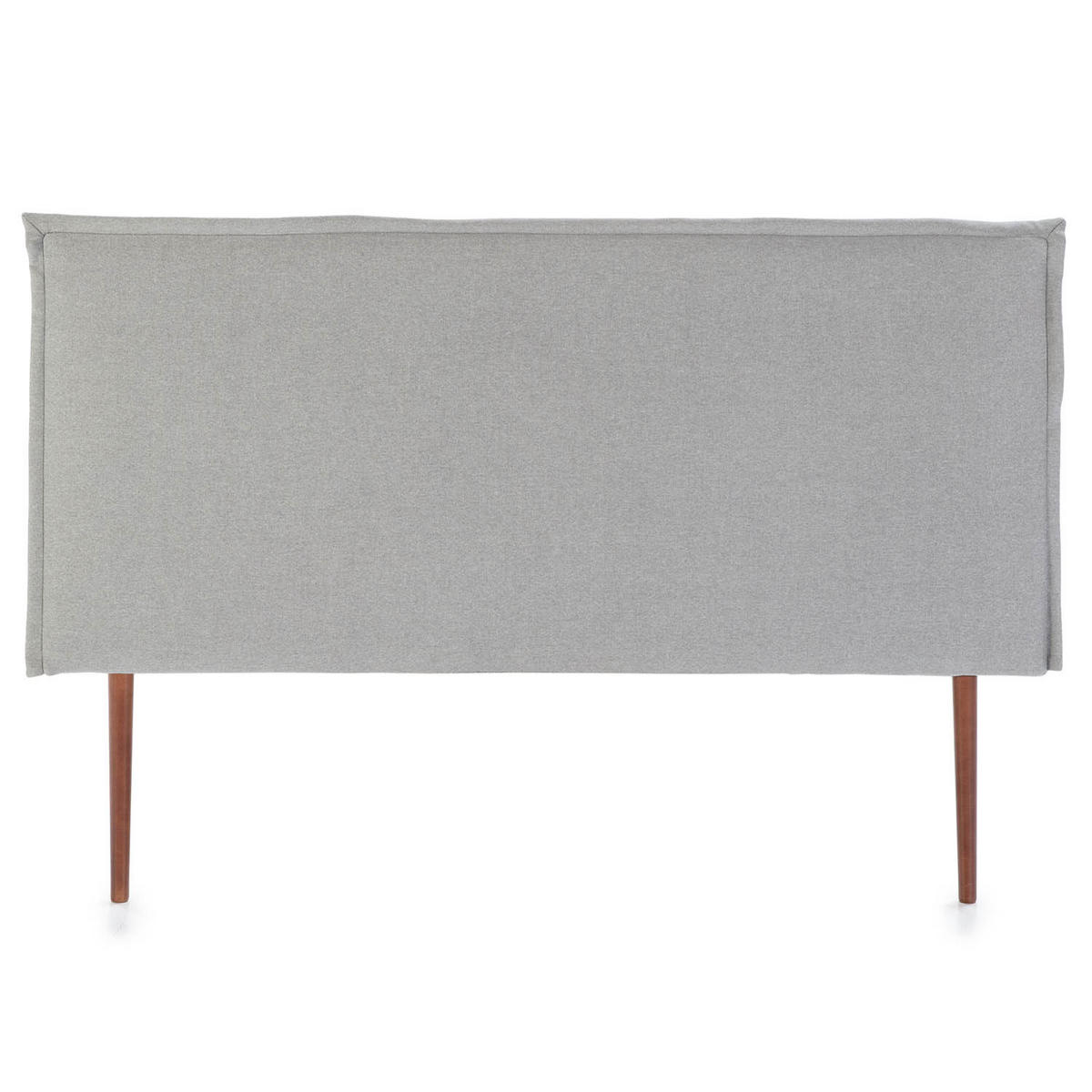KOPFTEIL 150x100 cm Berlin grau - Grau, Textil (8/100/150cm) - VS Venta-stock