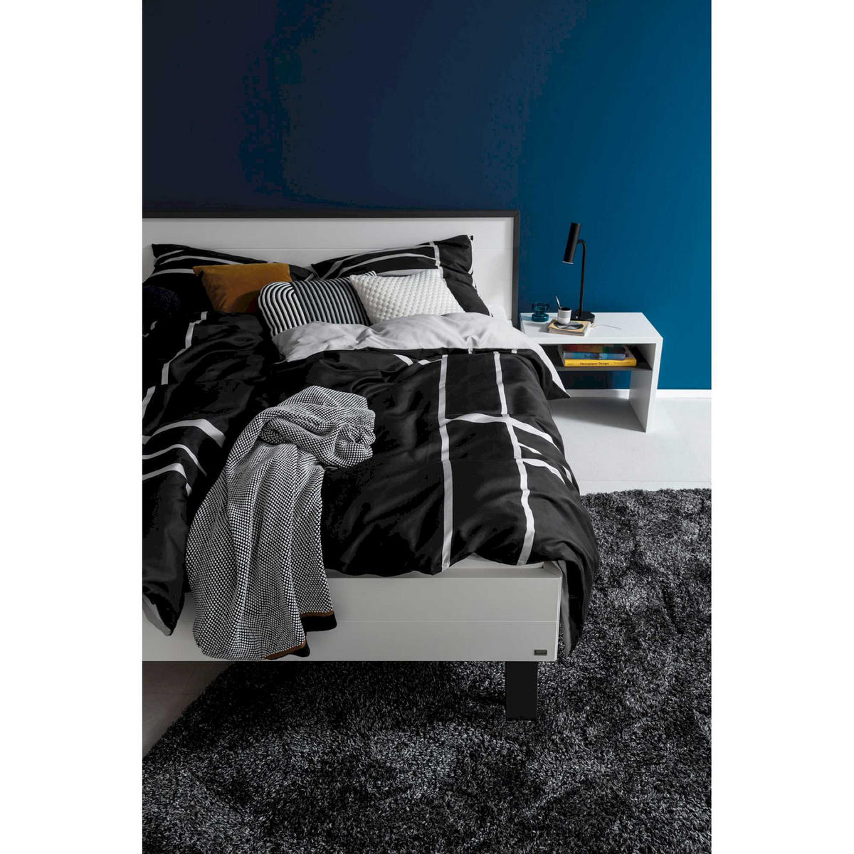 GANZJAHRESBETTWÄSCHE BELIEVE - Anthrazit, Textil (140/200cm) - Schöner Wohnen