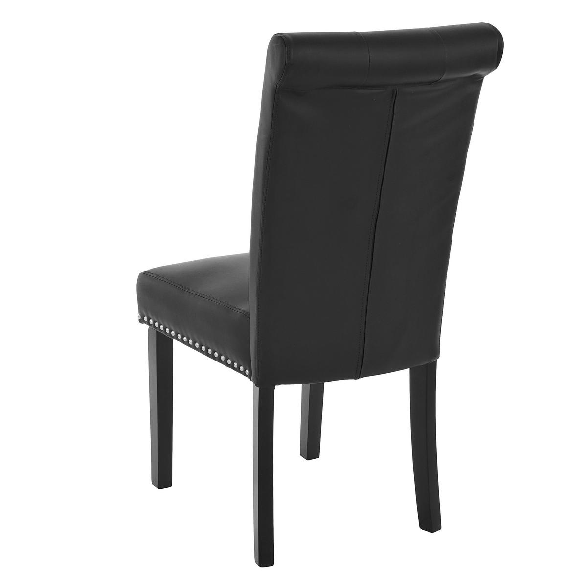 ESSZIMMERSTUHL FIELD IL Schwarz 2er-Set - Schwarz, Textil (47/98/62cm) - Jamb