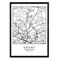 POSTER Gent Skandinavischen Stil A3 Rahmenlos - Klar, Papier (29.7/5/42cm) - Nacnic