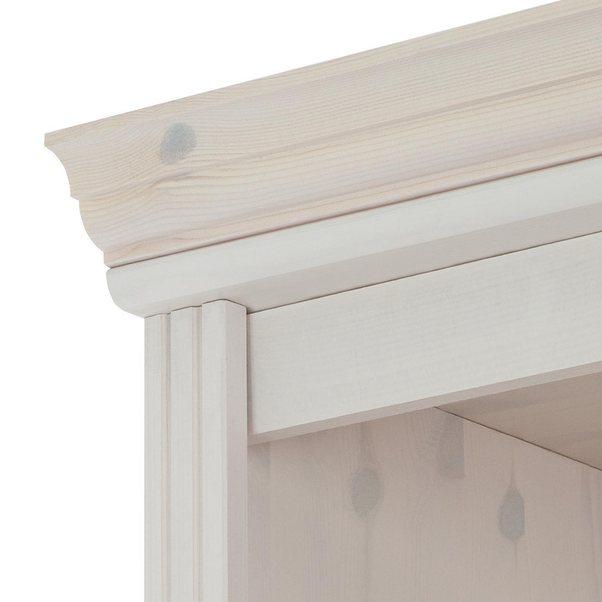 STANDVITRINE - Kiefer massiv - Kieferfarben, Holz (74/223/37cm) - home24