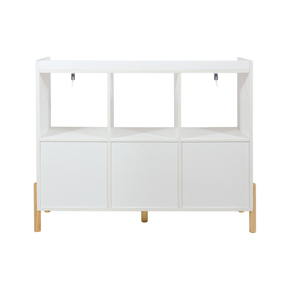 KINDERKOMMODE Weiß 98,5/30/78 - Weiß, Holz (98/78/30cm) - Mobili Rebecca
