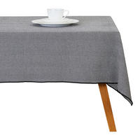 TISCHDECKE Catron - Dunkelgrau, Textil (220/150/1cm) - home&you