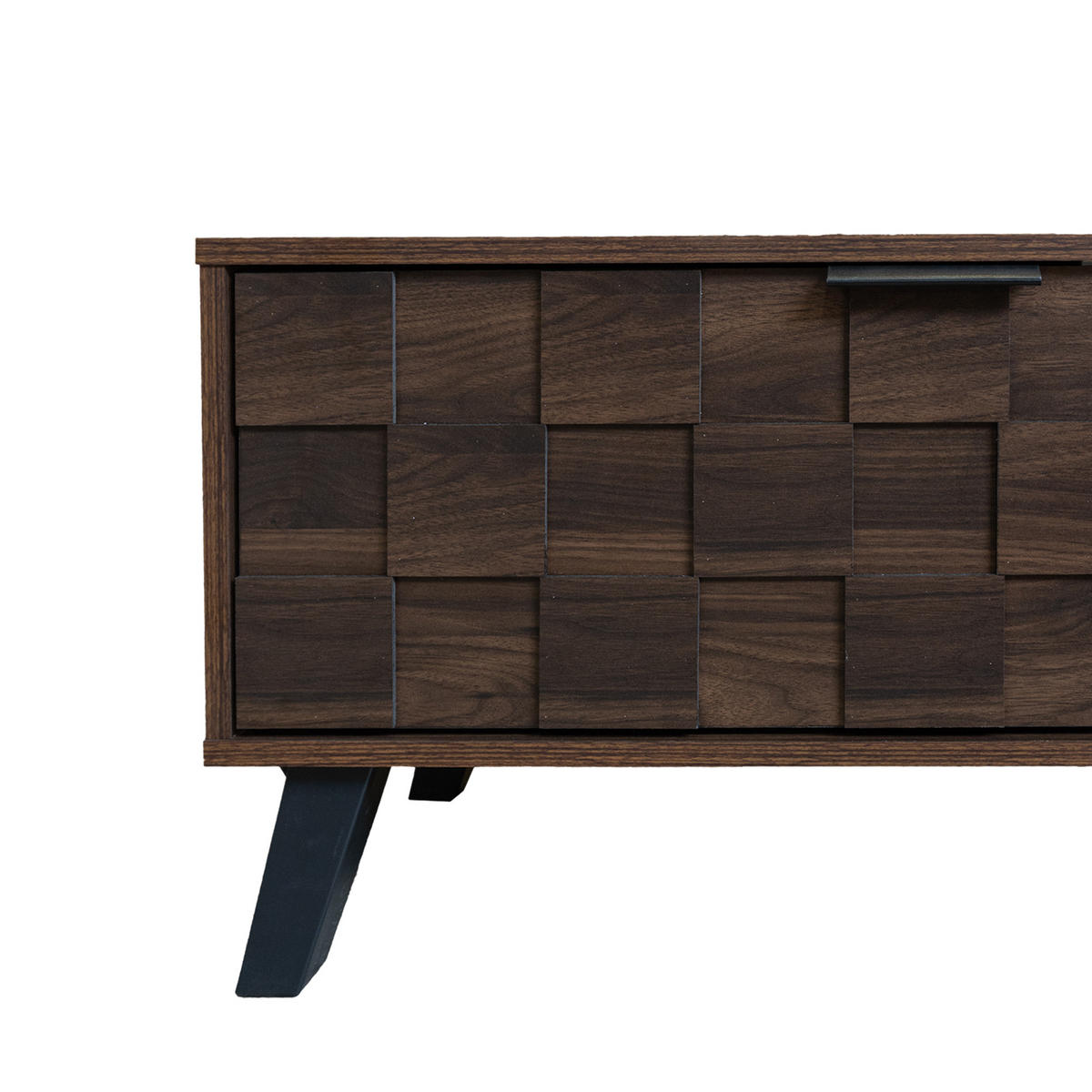 TV-SCHRANK 160 cm in Dunkel holz-Optik - Eichefarben, Holzwerkstoff (160/45/36cm) - Urban Meuble