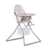 HOCHSTUHL Scaut beige 5-Punkt-Sicherheitsgurt, Zubehörkorb, klappbar - Beige, Kunststoff (55/105/70cm) - Moni