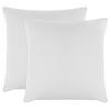 KISSENBEZUG, 2er-Set, 80x80 cm, 100% Baumwolle, Weiß - Weiß, Textil (80/80cm) - Zollner