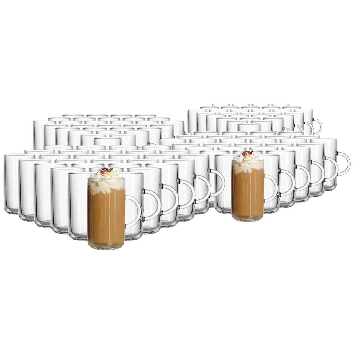 LATTE MACCHIATO / GLÜHWEIN GLÄSER Marco transparent 270 ml 120er Set - Transparent, Glas (0.27L) - Ritzenhoff Breker