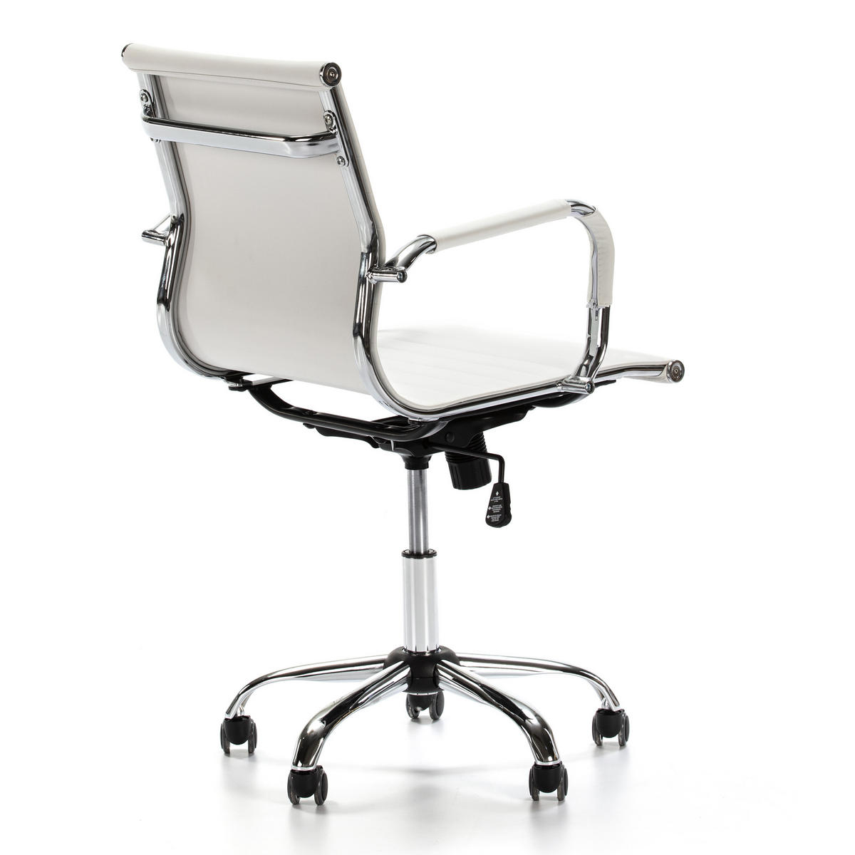 SCAUN ROTATIV Croma cu funcție de pat, alb - alb, blană (62/91/54cm) - VS Venta-stock