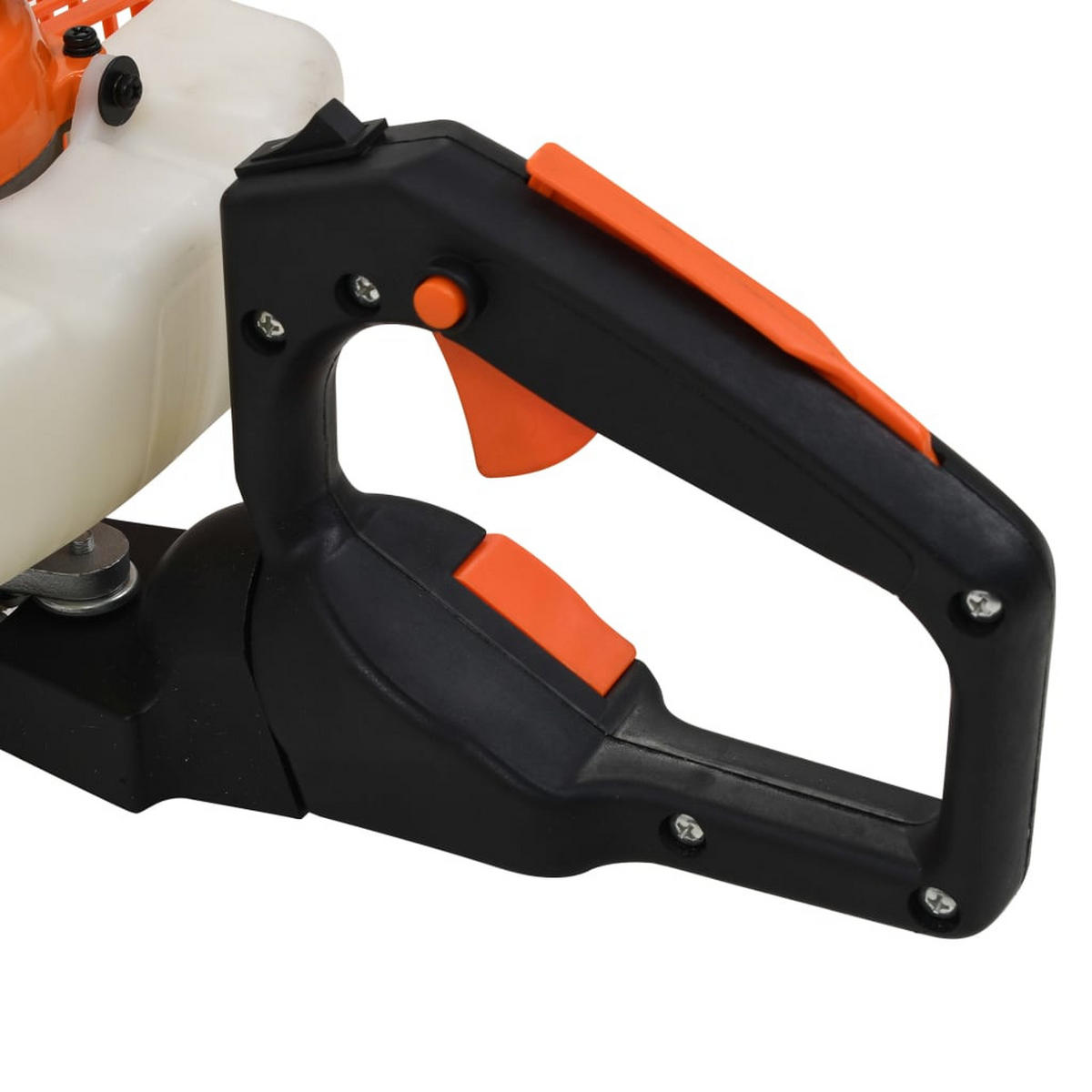 BENZIN-HECKENSCHERE Orange Und Schwarz 722 Mm - Orange, Metall (103/20/23cm) - vidaXL