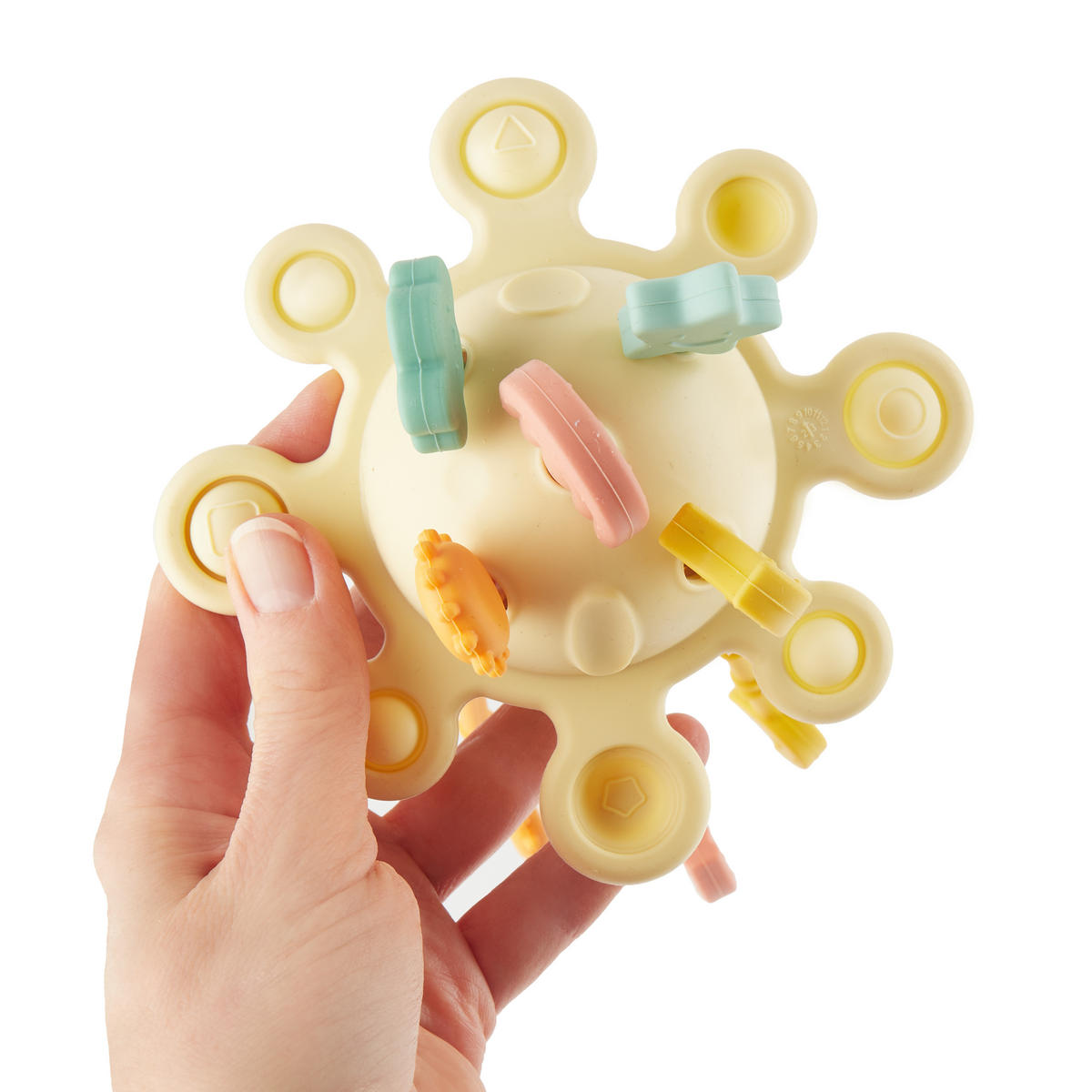 MONTESSORI-ACTIVITY-PLANET Silikon - ab - Multicolor, Kunststoff (13.5/13.5cm) - Bieco Spielwaren