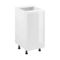 UNTERSCHRANK – 40 cm – D40 – Velmora – Weiß Hochglanz - Weiß Hochglanz, Holzwerkstoff (40/82/47cm) - ROYAL24_MARKT