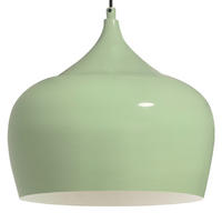 PENDELLEUCHTE Kreis 30/30 - Mintgrün, Metall (30/30cm) - Bamyum