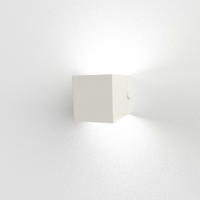 WANDLEUCHTE - Weiß Hochglanz, Metall (10/10/10cm) - Lumicom