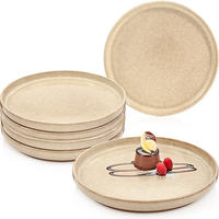 DESSERTTELLER SET KAIRO MOCHA - 6 teilig aus Steingut - Beige, Keramik (27.5cm) - Sänger