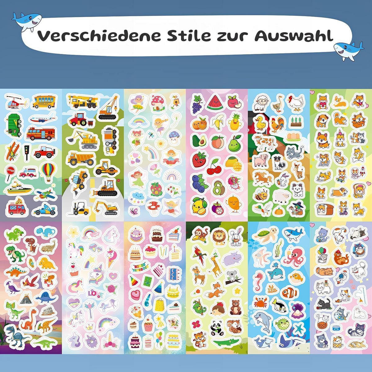 BROTDOSE Kinder mit Fächern 1300ML dunkelblau - Blau, Kunststoff (15/5.5/22cm)