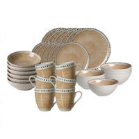 KOMBI-SET Natura Creme 30-tlg. - Creme, Keramik (2/2/2cm) - Ritzenhoff Breker